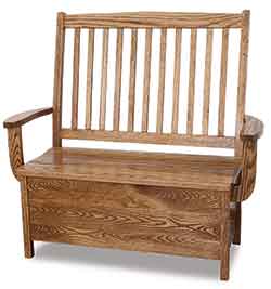 Amish Crafted Regular Mission Storage Bench