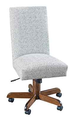 Amish Custom Zeigler Side Office Desk Chair