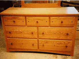 Amish Custom Made Bedroom Dressers