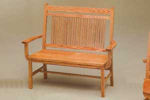 Amish Made Bayhill Bench