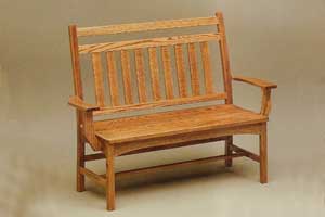 Amish Made Bradford Bench