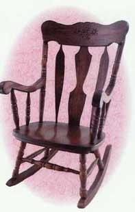 Amish Made Daisy Rocker