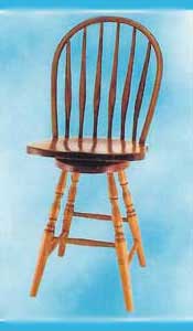 Amish Made bent Feather Stool