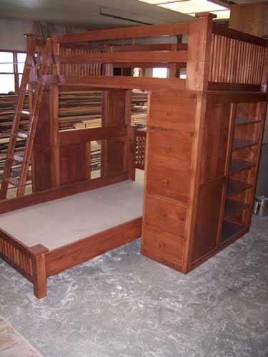 Amish Custom Made Cherry Bunkbeds