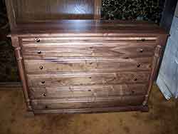 8 Drawer Gun Chest Side View