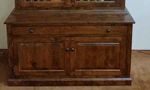 Amish Custom Made Gun Safe Cabinet Raised Panel Doors