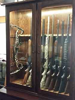 Long Gun and Compound Bow Display