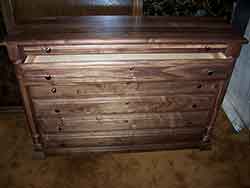 Gun Dresser Full Extension Dovetailed Drawers