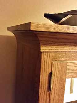 Shaker Mission Upper Cabinet Molding