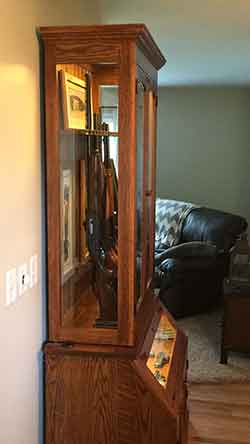 Laminated Glass Sides, Front, and Pistol Display Door