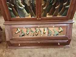 Full Photo of Pistol Display Lower Gun Cabinet