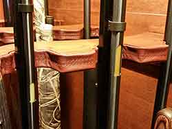 Close Up Photo of Gun Barrel Rest Leather