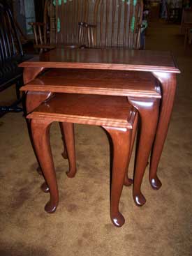 Cherry Stacking End Tables