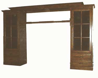 Custom Amish Made Widescreen Entertainment Center