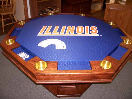 Amish Custom Made Poker Table