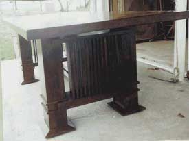 Solid Cherry Gustav Stickley Inspired Mission Table