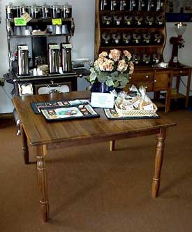 Walnut Farmhouse Table Custom made in Arthur, IL