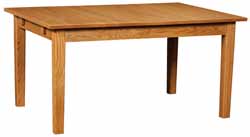 Christy Amish made fixed leg dining table 