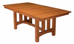 Country shaker style dining table