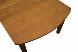 Amish crafted inlays in Douglas table top