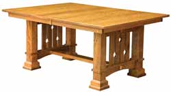 Amish made Douglas Mission dining table