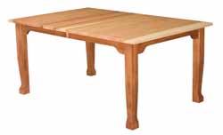 Amish made dining table