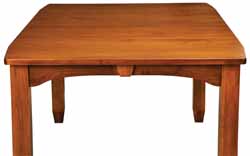 Kensington 4 legged cherry wood Amish made table