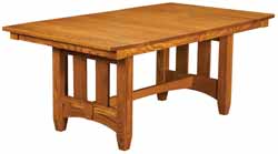 Mission styled Kensington Amish made table