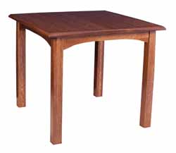 Amish made Lavega four legged table