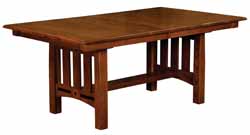 Amish made Lavega mission table