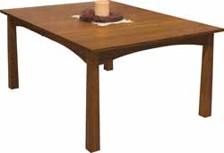 Legged dining table