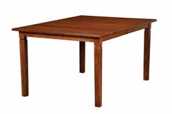 Parkland Amish made table with farmhouse style legs