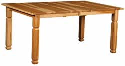 Amish made mission farmhouse table