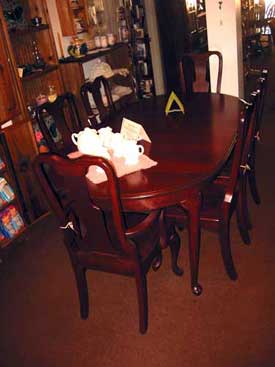 Amish made Dark Cherry Royal Table