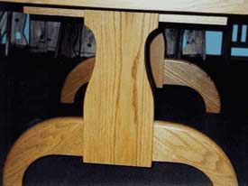 Arched Trestle Table