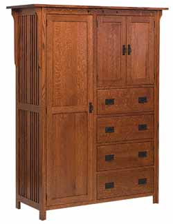 Amish Crafted Royal Mission Door Chest