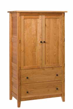 Amish Made Bungalow Armoire