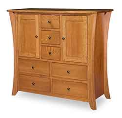 Amish Crafted Caledonia His and Hers Cabinet