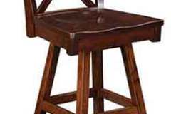FIV-Amish-Custom-Tables-Sgl-XBack-Swivel