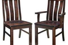 With this Amish crafted chair there is also a table and a bench available. Feel free to choose what you would to put in your home and we will happily help guide you through the selection process.