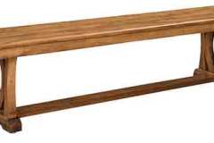 This custom Empire bench can be made in several sizes. 3', 4', 5', and 6' are the most common. Our Amish craftsmen who make benches also make matching tables to go with them.