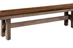 Here is our Amish made custom Frontier bench in a 60" length. It does come in other sizes as well as various woods and stains.