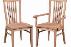 Did someone named Jacob actually design this custom Amish made chair? We have no clue but it could have happened. No matter, this is a great looking chair to go with your table.