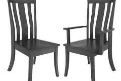 This McZena custom Amish made chair can be purchased as an armchair or a side chair. It and all of our other chairs provide a lifetime of enjoyment in your home.