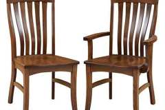 The Richland side and armchair both have the lumbar support in the back as do several of our chair styles. The custom craftsmanship put into these chairs by the Amish make something you can cherish for more than one generation.