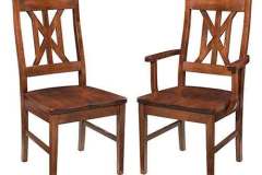 These Superior style chairs, just like all of our custom crafted Amish made chairs are superior to everyone else's. They are built with solid North American hardwood, NOT particle board or wood shipped from overseas. These are made to last a lifetime.