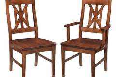 These Superior style chairs, just like all of our custom crafted Amish made chairs are superior to everyone else's. They are built with solid North American hardwood, NOT particle board or wood shipped from overseas. These are made to last a lifetime.