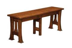 The center support leg of the Cambridge bench is to support it when it is expanded.