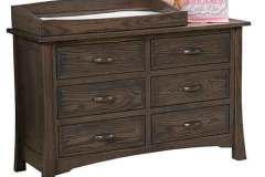Here is the Addison dresser with the 7 drawers and the changing table box.