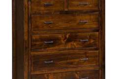 Check out his beautiful 6-drawer Austin chest of drawers. You can get this made in several different wood species and stains.